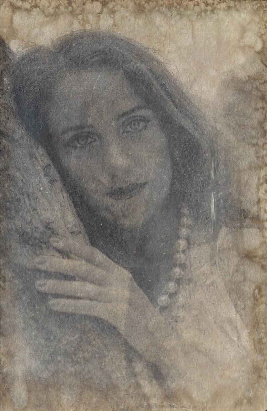 Cyanotype con viraggio al caffè.